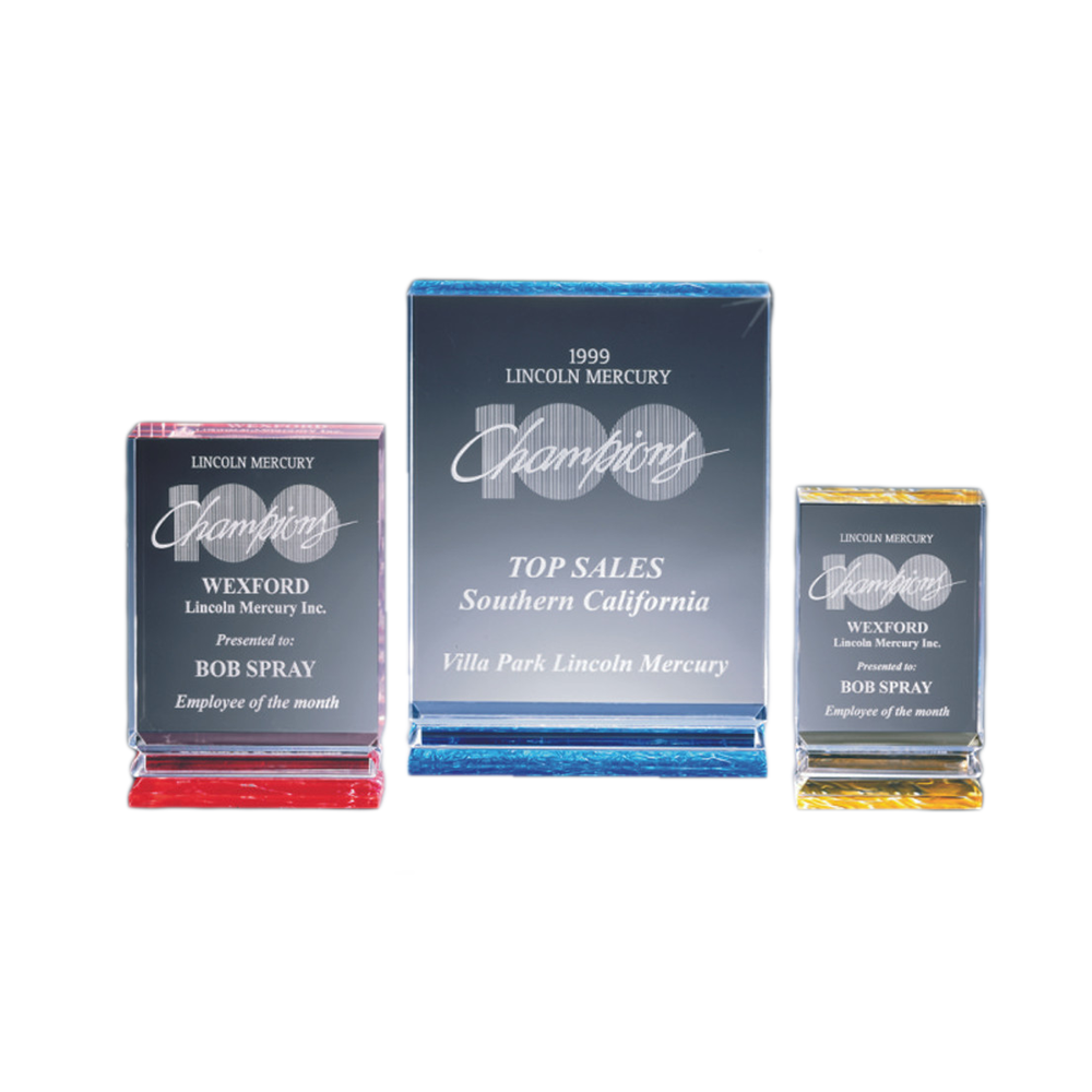 Bead and Bevel Acrylic (Blue)