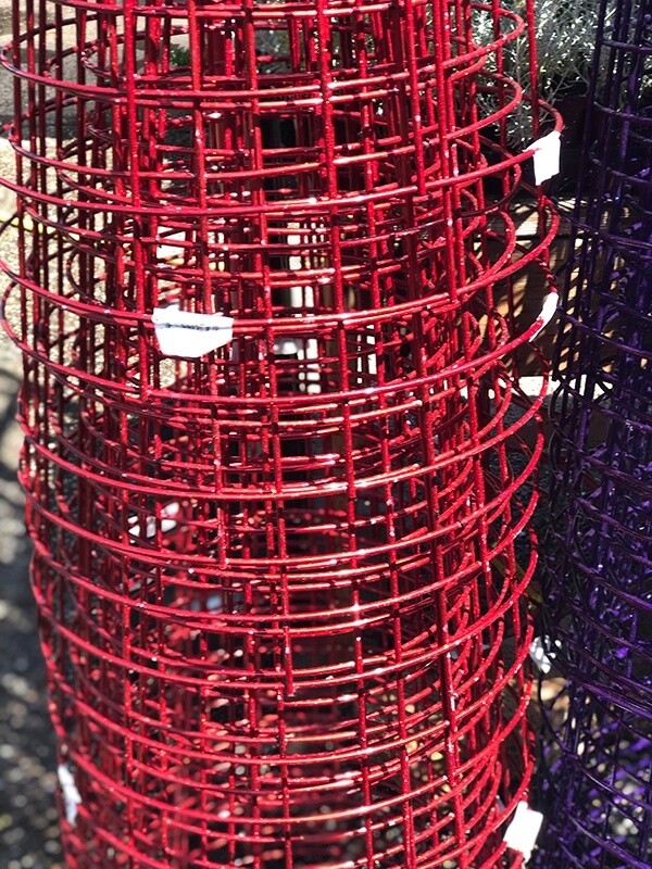 54” Tomato Cage Red