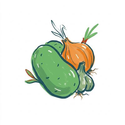 Garlic, Onion, and Potato