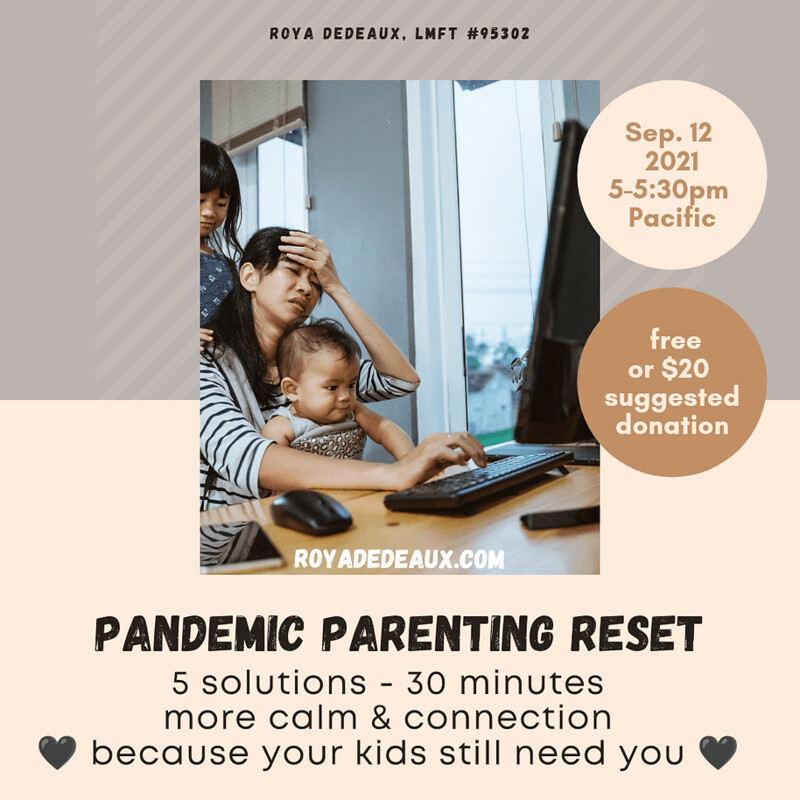 Parenting Reset Webinar