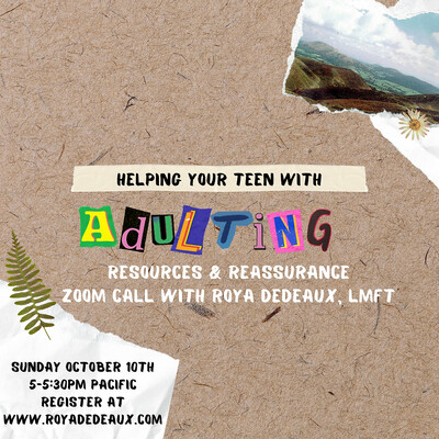 Helping Teens with Adulting - Parenting Webinar