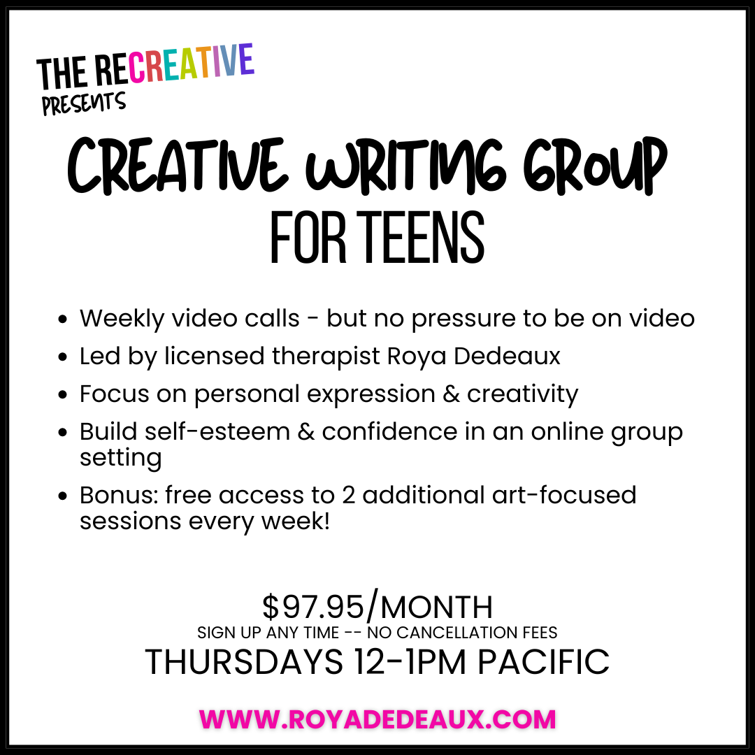 Creative Writing Group for Teens