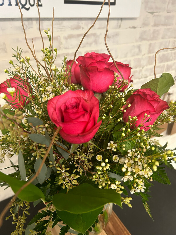 Valentine's Designers Choice Wrapped Bouquet