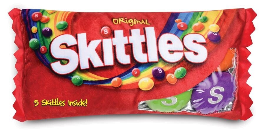 Skittles Packaging Plush