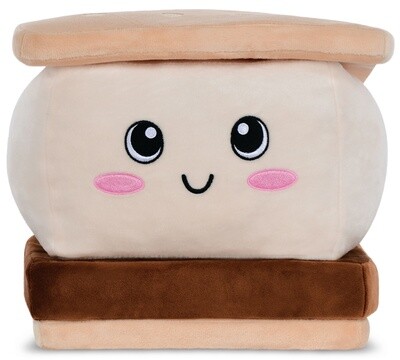 Graham the S'more Embossed Scented Fleece Plush