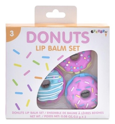 Donut Lip Balm Set
