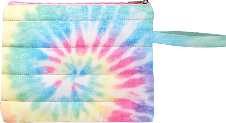 Pastel Delight Printed Puffer Wet Bag
