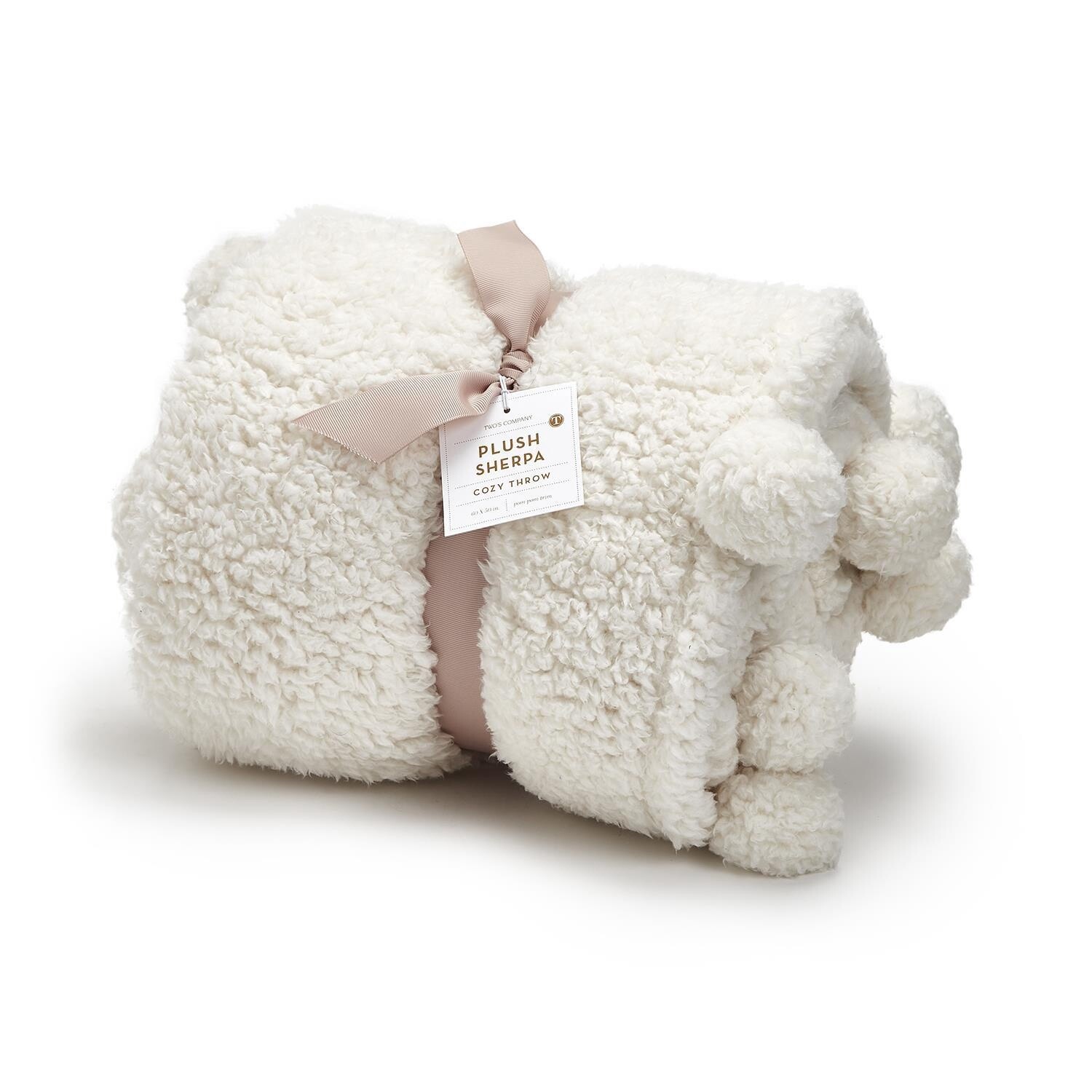 Soft and Cozy Sherpa Throw Blanket