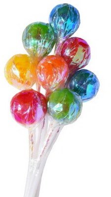 Party Balloons Lollipops