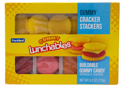 Gummy Lunchables Cracker Stackers Box