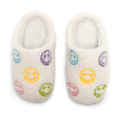 Happy All Over Kids Slippers