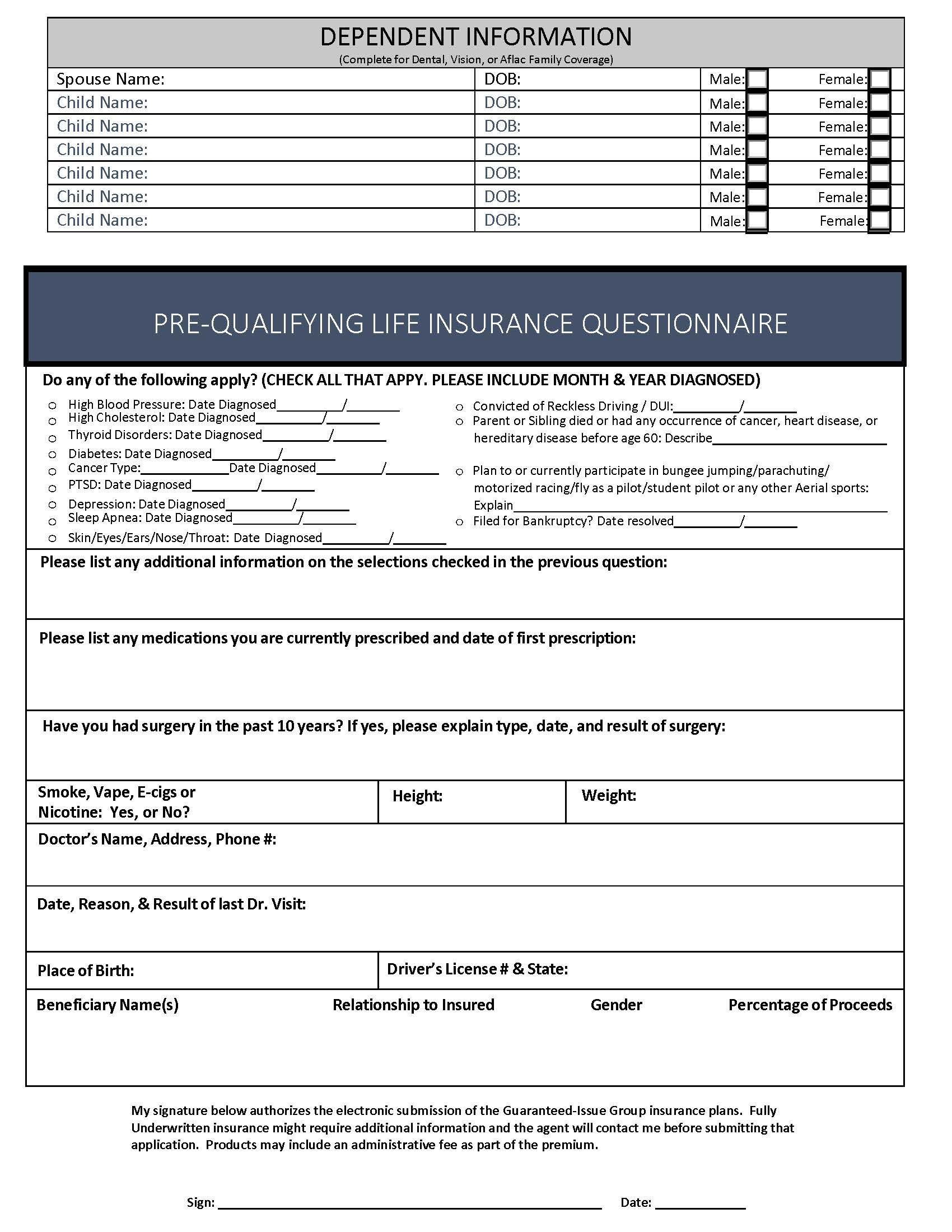 OPB C Rates Sup Benefits - F&G Spouse and Children