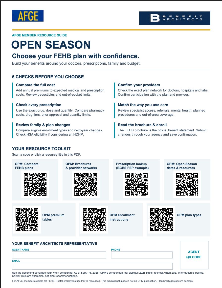 Open Season FEHB Resource Page