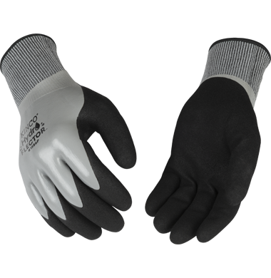 Kinco® Hydroflector™ Lined Waterproof Thermal knit Shell & Double Coated Nitrile Glove