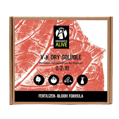 Organics Alive V-K Bloom Dry Soluble  0-2-10