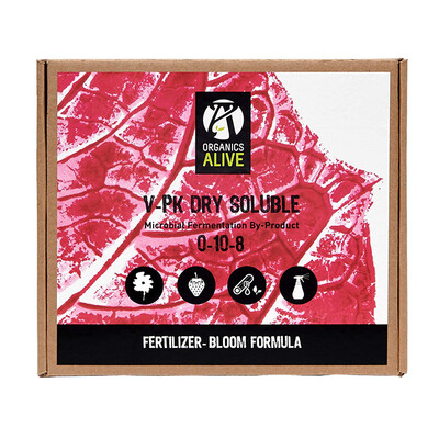 Organics Alive V-PK Bloom Dry Soluble 0-10-8