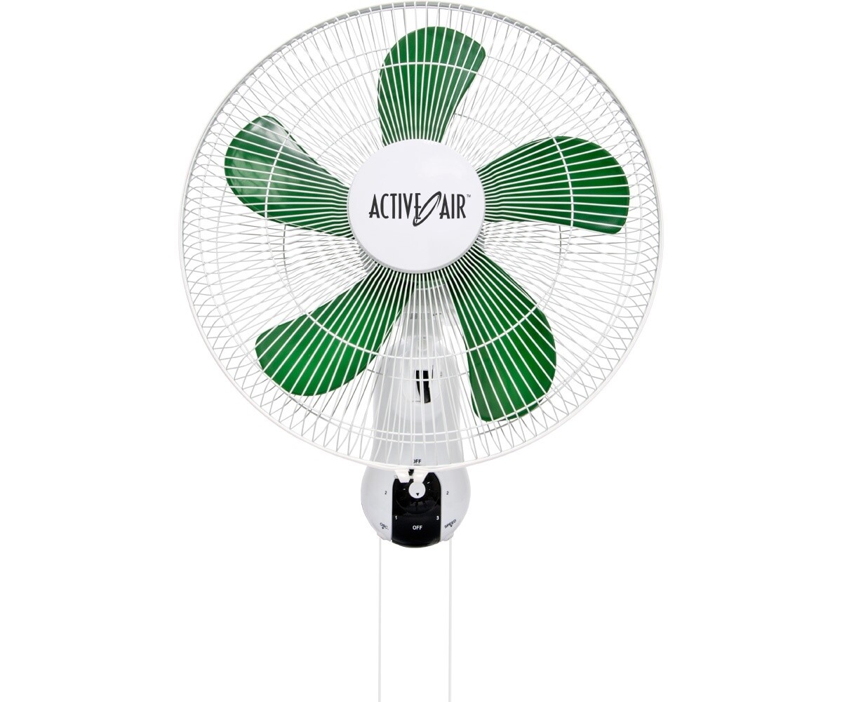 Active Air 16&quot; Wall Mount Oscillating Fan