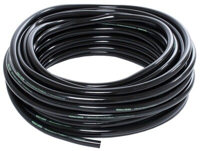 Active Aqua Black Vinyl Tubing