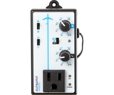 Autopilot Analog Day &amp; Night Cooling/Heating Thermostat