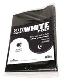 Black &amp; White Poly Film 5.5 mil / 10&#39; wide, Length: 25&#39;