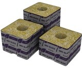 GRODAN PRO DELTA 4 Block, 3&quot; X 3&quot; X 2.5&quot; w/ hole, case of 384