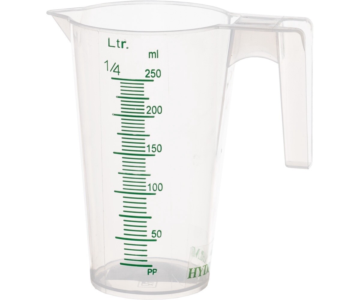 Hydrofarm Measuring Cups, Volume: 250 ML