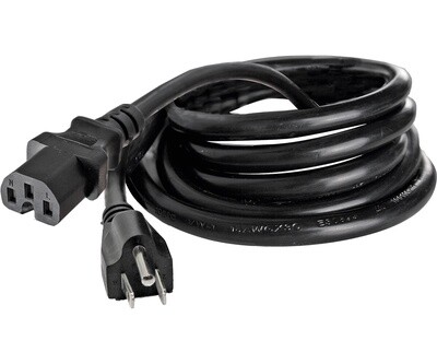 Notched Ballast Power Cord - 8' - 120V - AWG 14/3