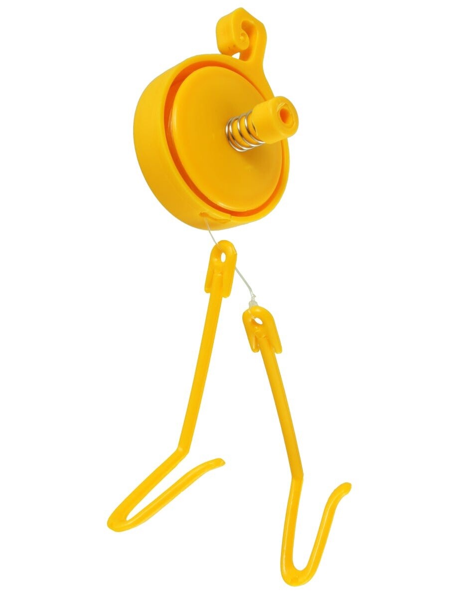 Plant Yo-Yo w/ stopper &amp; 2 hooks bag of 12