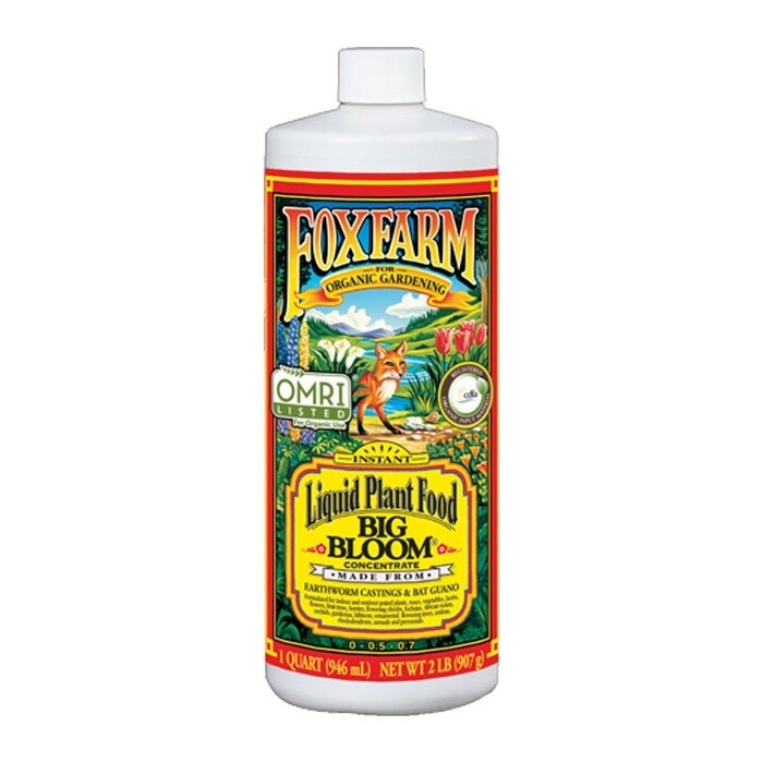 FoxFarm® Big Bloom® Fertilizer 0-0.5-0.7, Volume: 32 oz (quart)