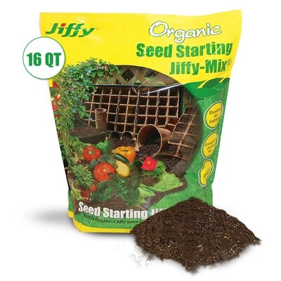 Jiffy® Organic Seed Starting Mix - 16qt