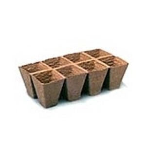 Jiffystrip® Peat Pot Strips & Single Pots