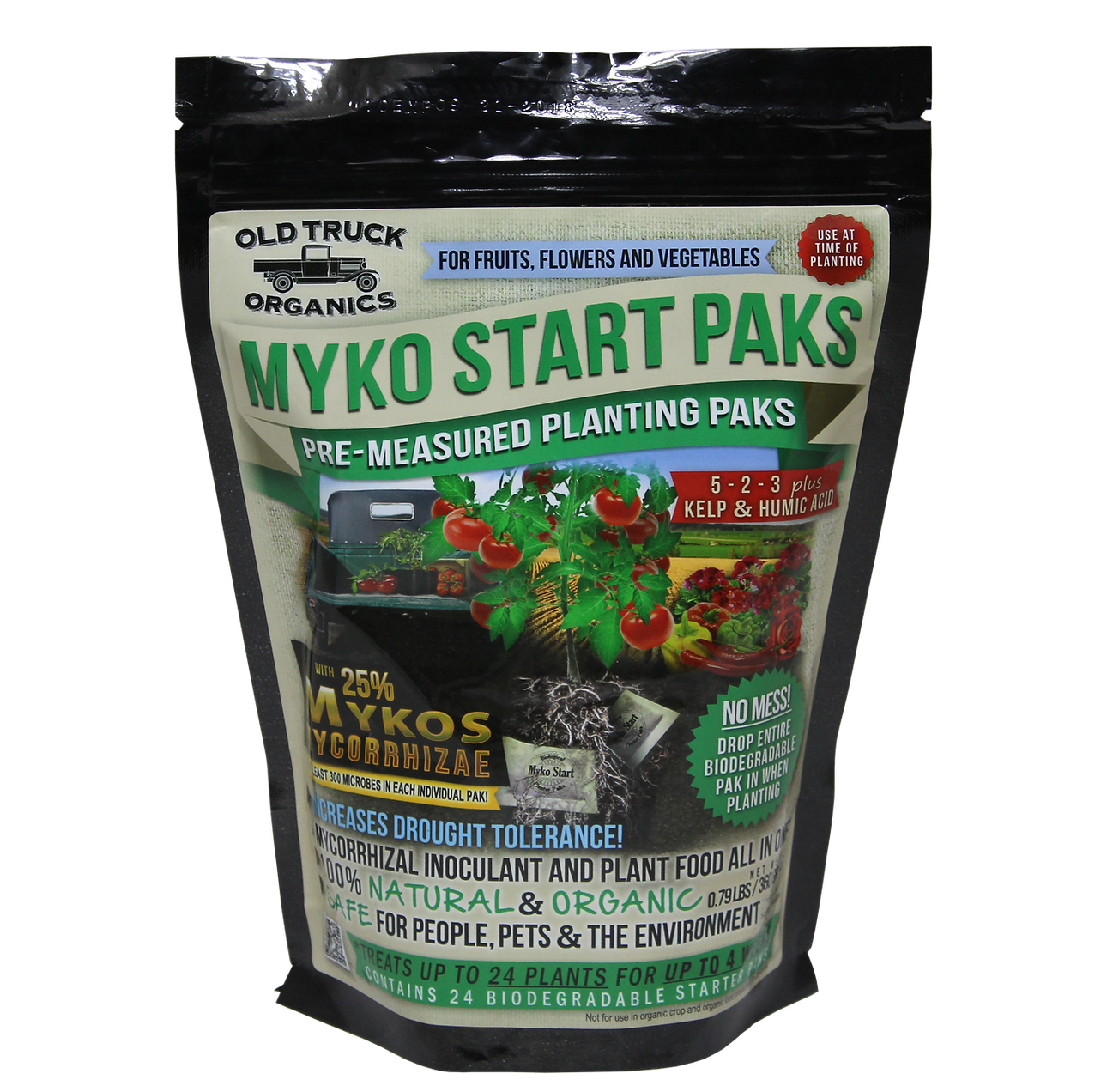 Old Truck Organics© Myko Start Paks 24-pack