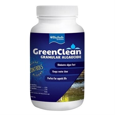 BioSafe Systems GreenClean Granular Algaecide 2.5LB Jar