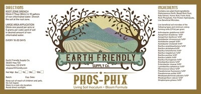 Phos-Phix Living Soil Inoculum - Bloom Formula