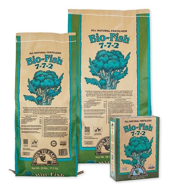 Down To Earth Bio-Fish Fertilizer 7-7-2