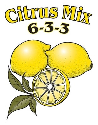 Down To Earth Citrus Mix Fertilizer 6-3-3 bulk per pound