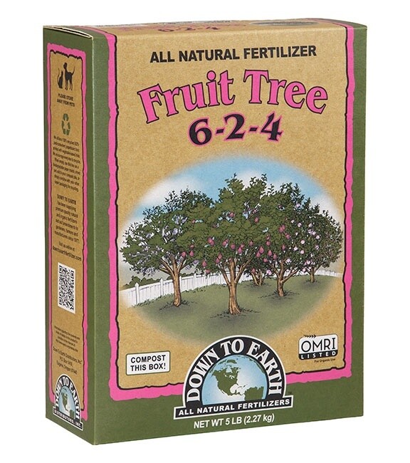 Down To Earth Fruit Tree Fertilizer 6-2-4