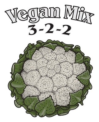 Down To Earth Vegan Mix Fertilizer 3-2-2 50LB Bag