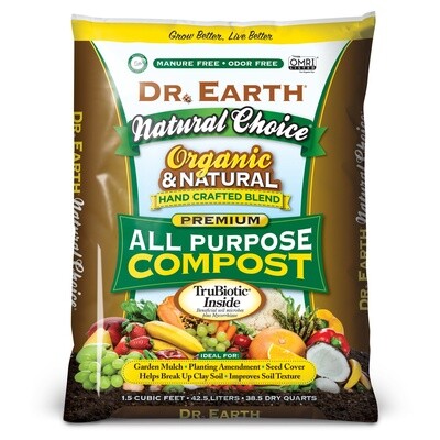 Dr. Earth Organic All Purpose Compost (1.5 CF)