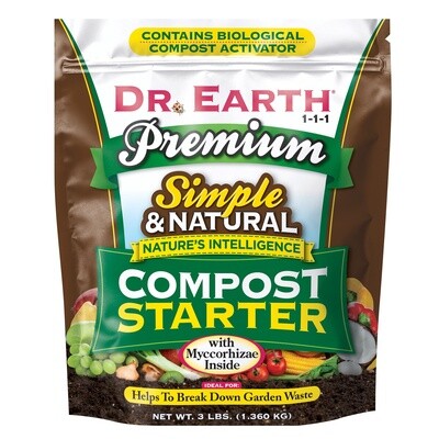 Dr. Earth Premium Compost Starter with Myccorhizae (3 lb)