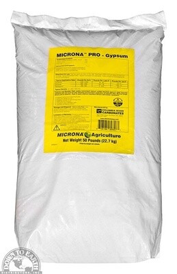 Microna Pro Gypsum - Granular 50LB Bag