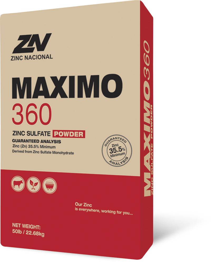 Maximo 360 Zinc Sulfate (Organic) - 50LB
