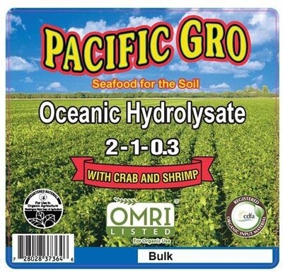 Pacific Gro Oceanic Hydrolysate 2-1-0.3 with Crab and Shrimp