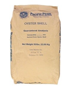 Pacific Pearl Oyster Shell Lay Blend 50LB Bag