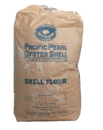 Pacific Pearl Oyster Shell Flour 50LB Bag
