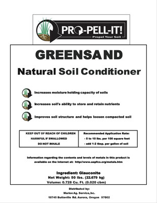 Pro-Pell-It! Greensand (50LB)