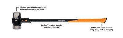 Fiskars® Pro IsoCore™ 10 lb Sledge Hammer (36")