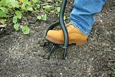 Fiskars® Manual Long-handled Garden Tiller (40")