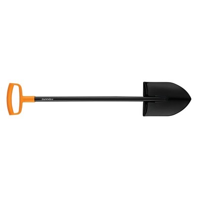 Fiskars® Digging Shovel with Steel D-handle (46")