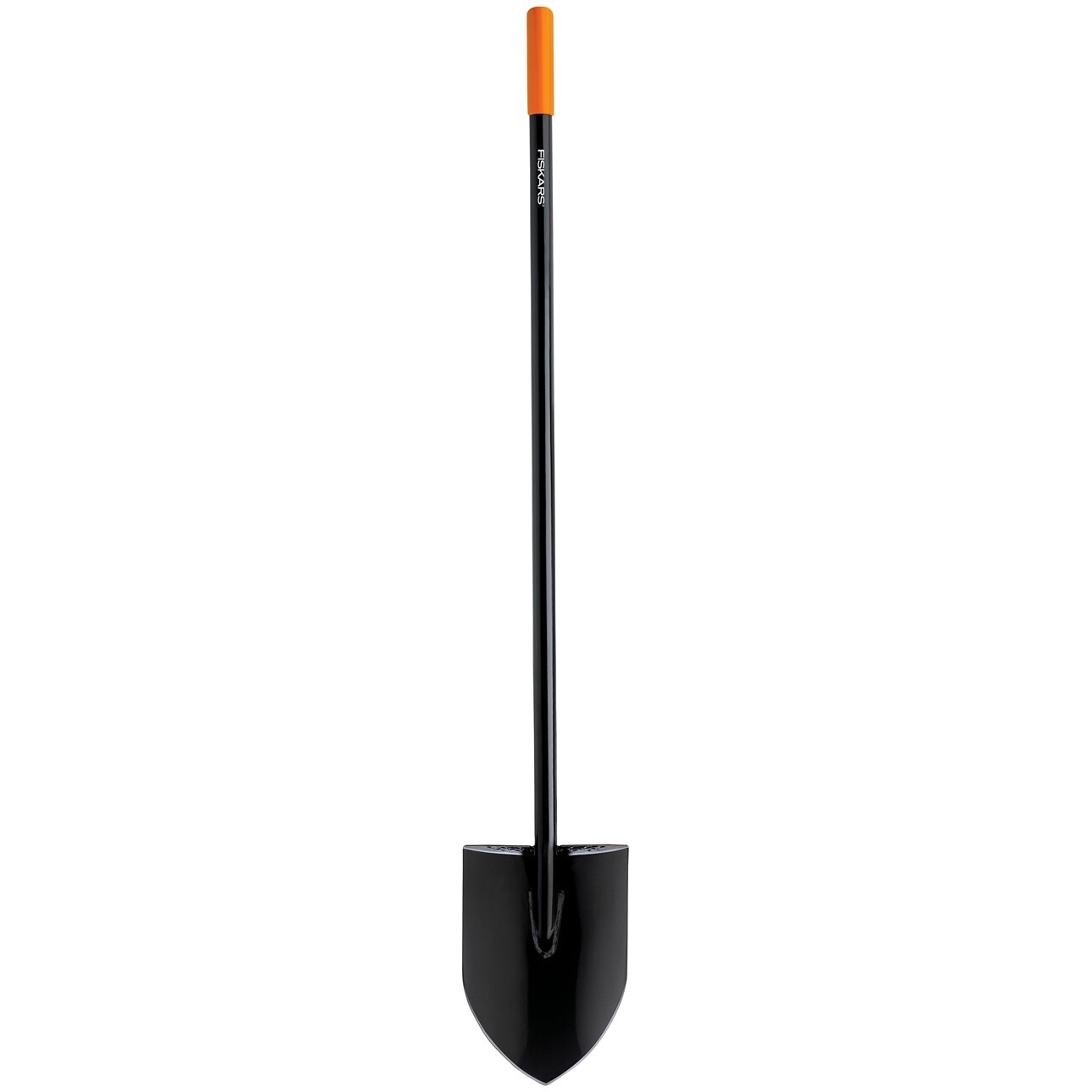Fiskars® long-handle steel digging shovel (57-1/2")